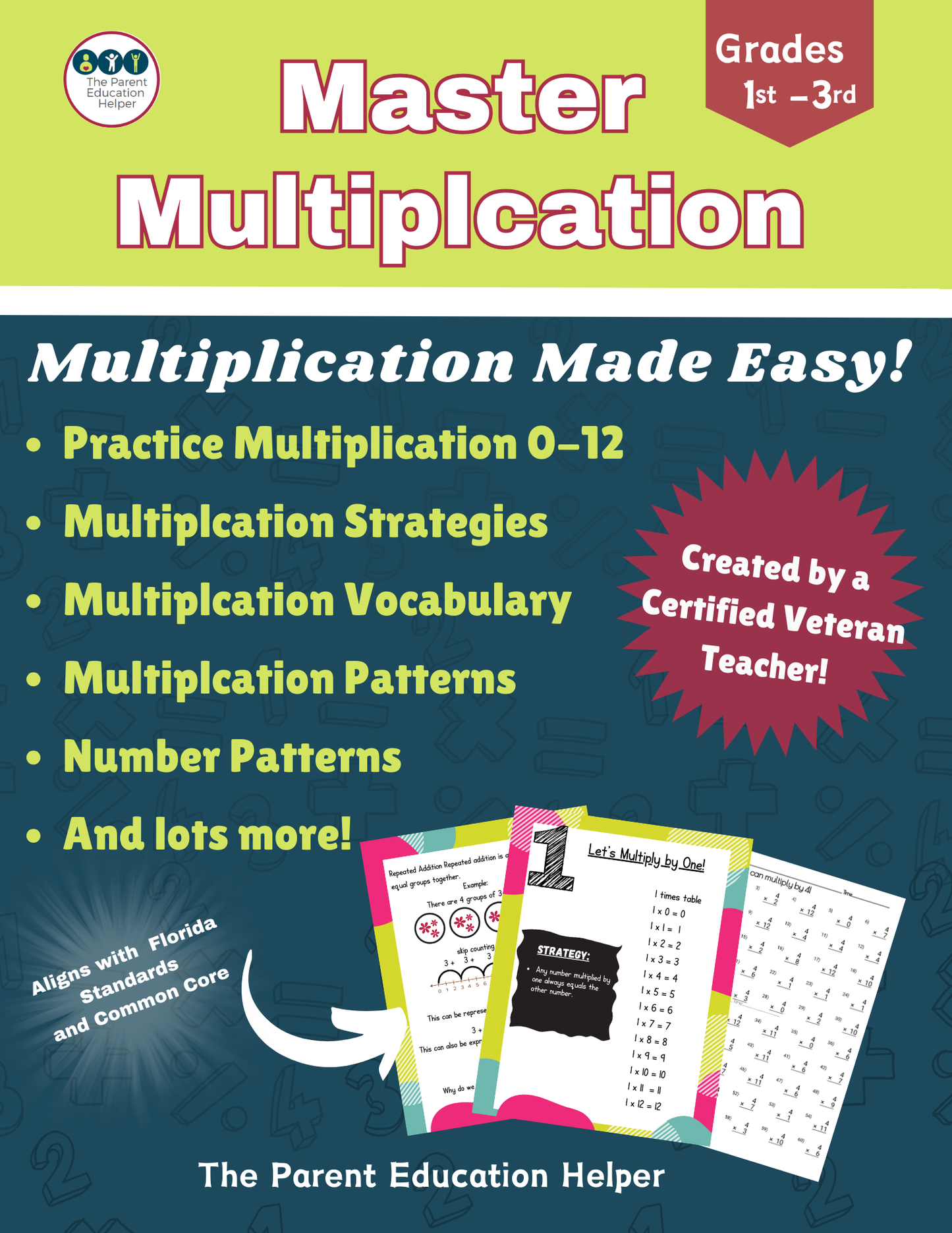 Master Multiplication Workbook